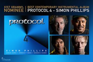 Cover art for Simon Phillips Protocol 4 (2017)
